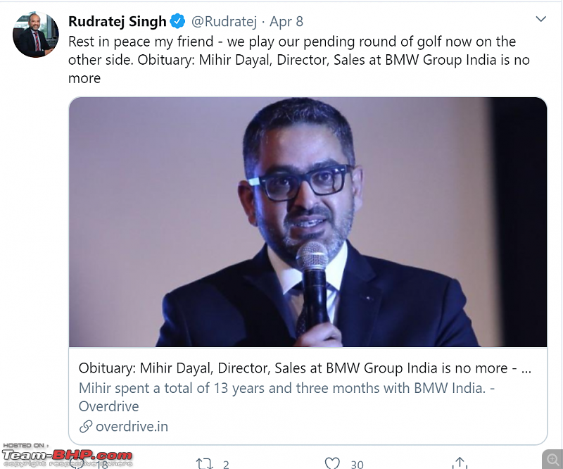 Rudratej Singh - BMW India President & CEO - passes away-annotation-20200420-164505.png