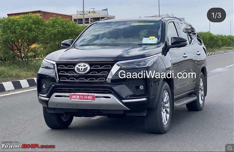 2021 Toyota Fortuner Facelift spied undisguised in India. EDIT: Now Launched at Rs. 29.98 lakhs-1a9f704796be47dc82c5b0bb9d95fa0c.jpeg