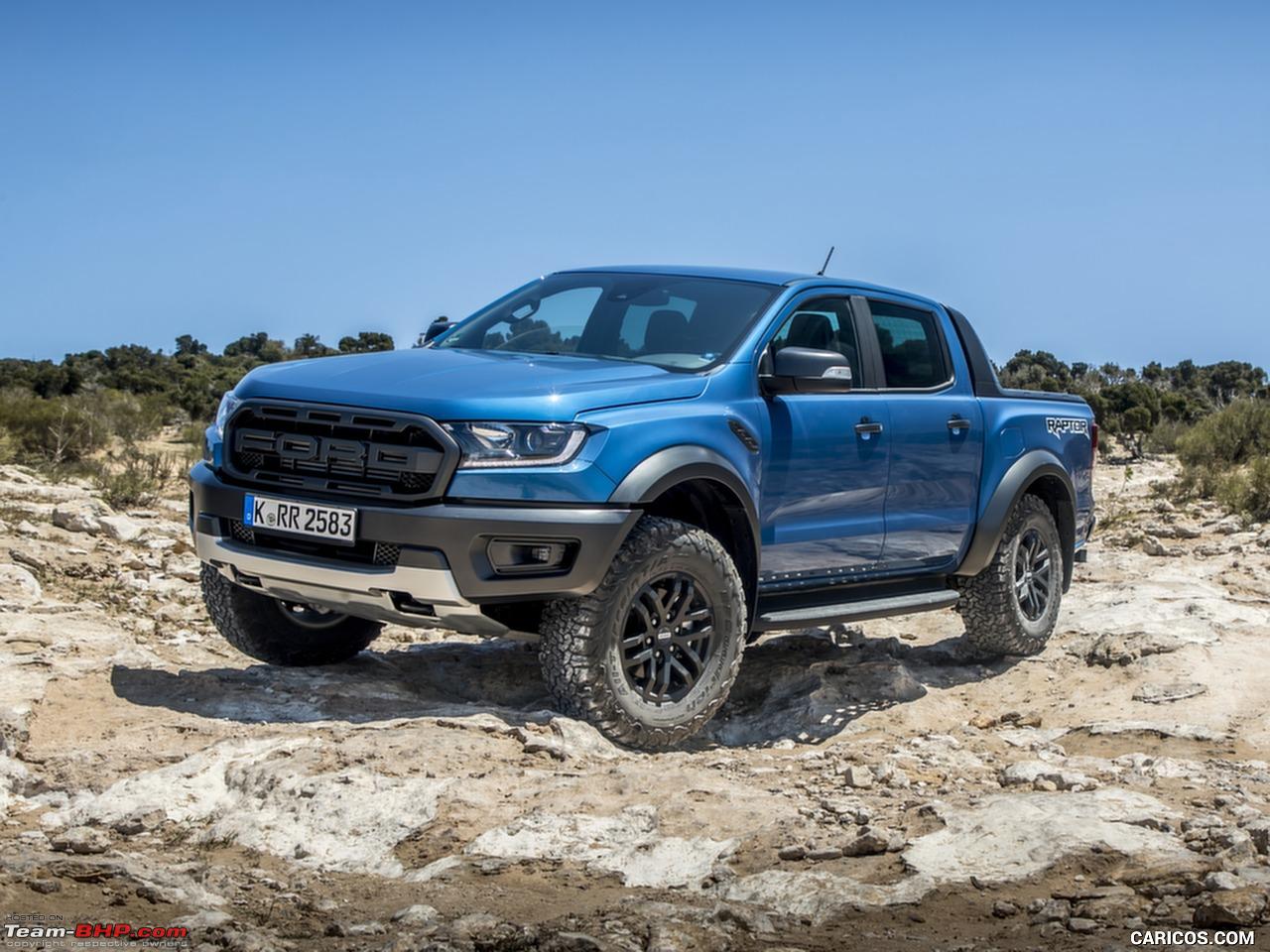 Pic: Ford Ranger pickup truck spied in India - Team-BHP