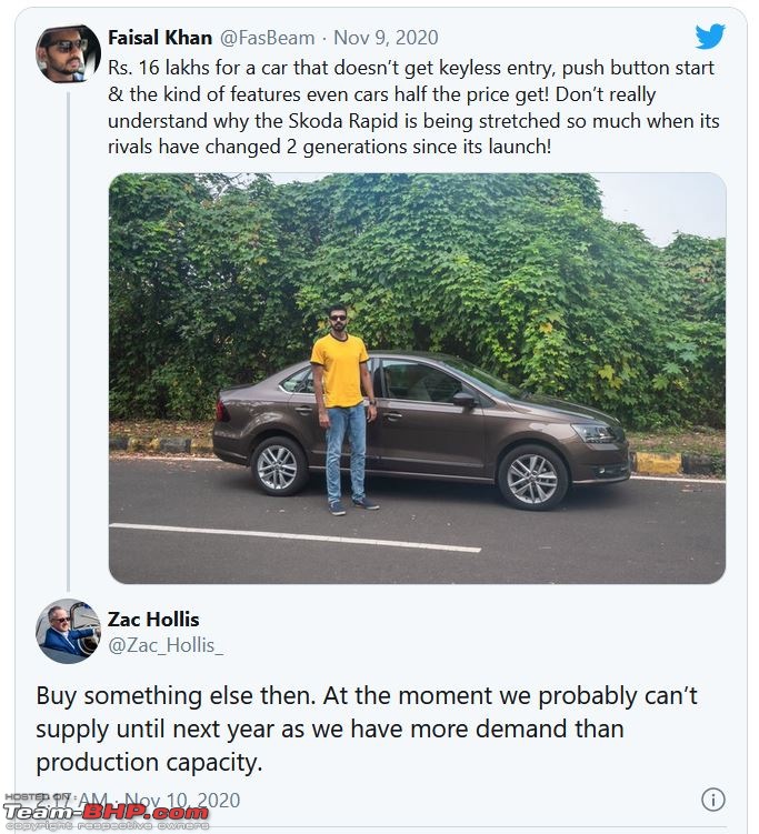 Skoda India Head's response to Rapid critique : "Buy something else then!"-twitter.jpg