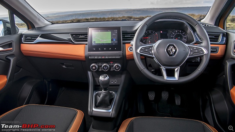 Renault Kiger Crossover launched at Rs. 5.45 lakh. EDIT: Driving report on page 19-captur_interior.jpg