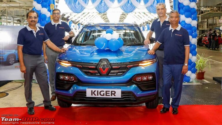 Renault Kiger Crossover launched at Rs. 5.45 lakh. EDIT: Driving report on page 19-renaultkigerproductionstartsindia768x432.jpg