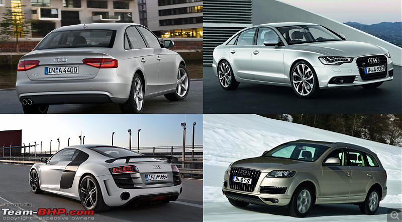 Audi India to ramp up local production | CKD over CBU-audi-lineup.png