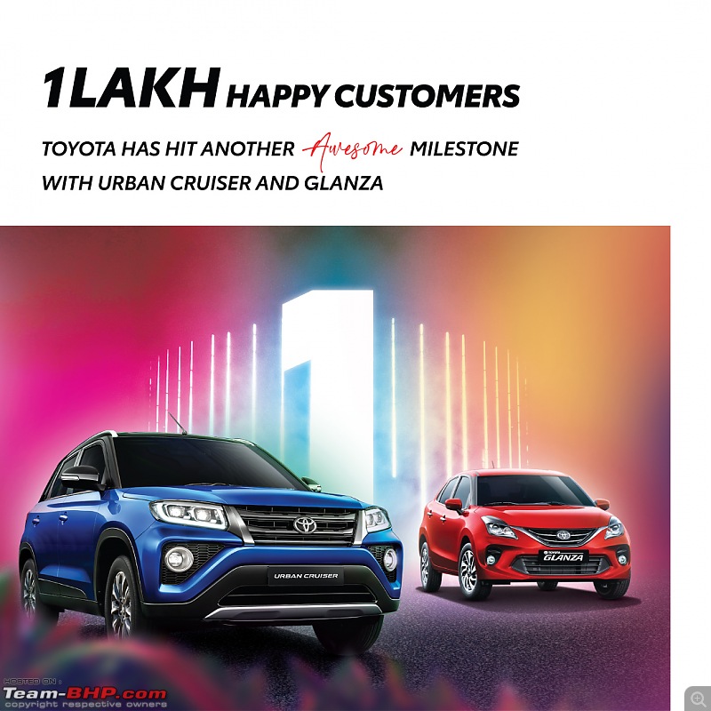 Toyota Urban Cruiser & Glanza clock 1 lakh cumulative sales-1lakh-celebrations_uc-glanza_jan-2022.jpg