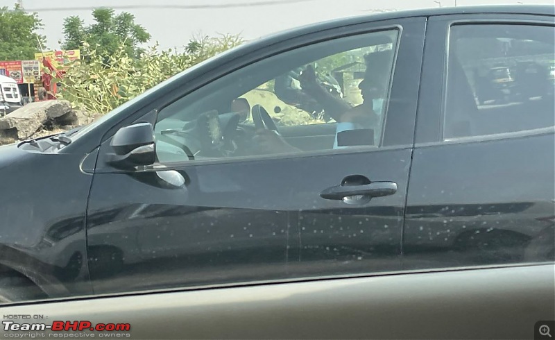 Toyota Yaris hatchback spotted testing in Delhi-2.jpg