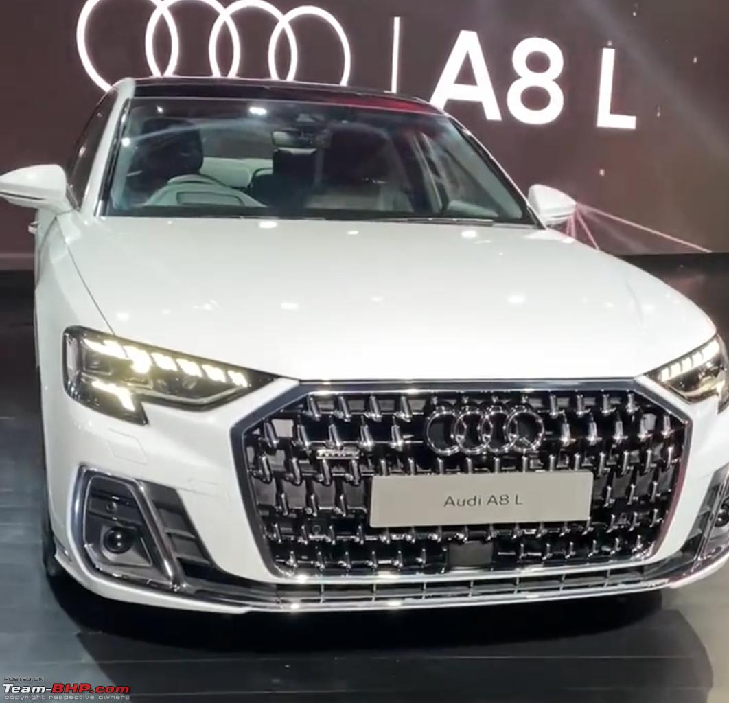 2022 Audi A8 teased ahead of its India launch. EDIT: Launched at Rs. 1.29  crore - Team-BHP