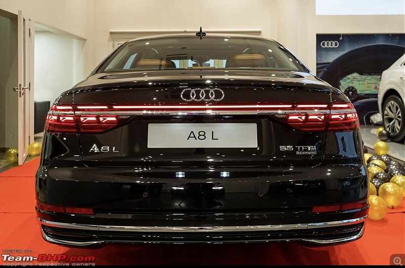 2022 Audi A8 teased ahead of its India launch. EDIT: Launched at Rs. 1.29 crore-a15f74193d1c46ba82403b5cadb91af9.jpeg