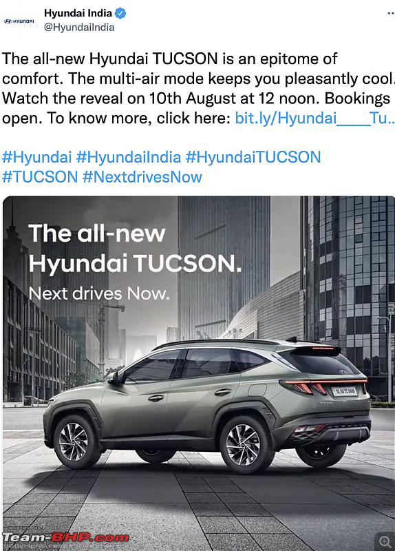 4th-Gen Hyundai Tucson spotted testing in India. EDIT: Launched at Rs. 27.70 lakh-screenshot-20220806-2.30.38-pm.png