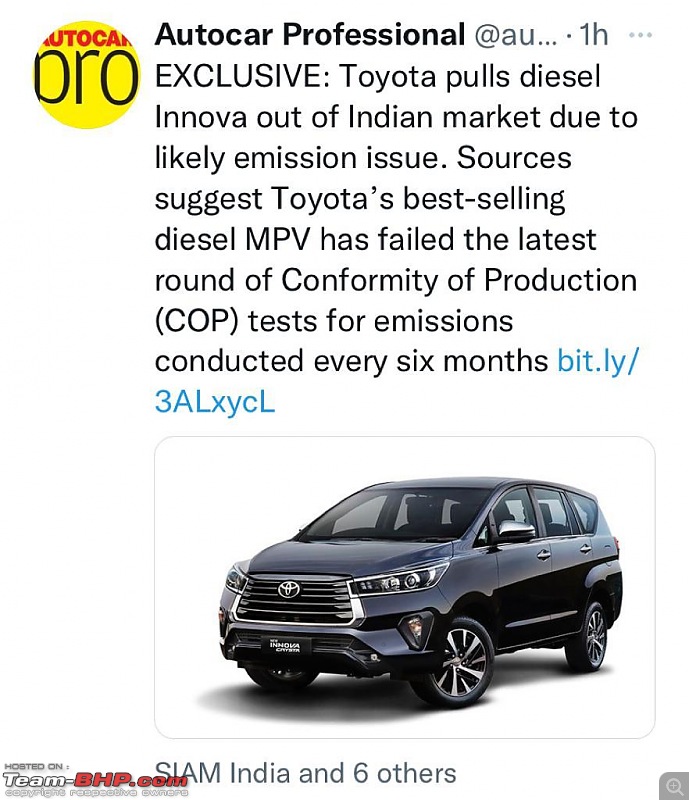 Toyota stops taking bookings for Innova Crysta diesel | EDIT: Back in Jan 2023-img20220903wa0006.jpg