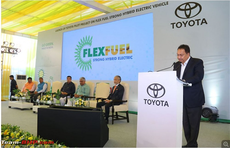 Toyota to unveil India's 1st flex-fuel car. EDIT: Flex fuel Toyota Corolla Altis Hybrid showcased-1.jpg