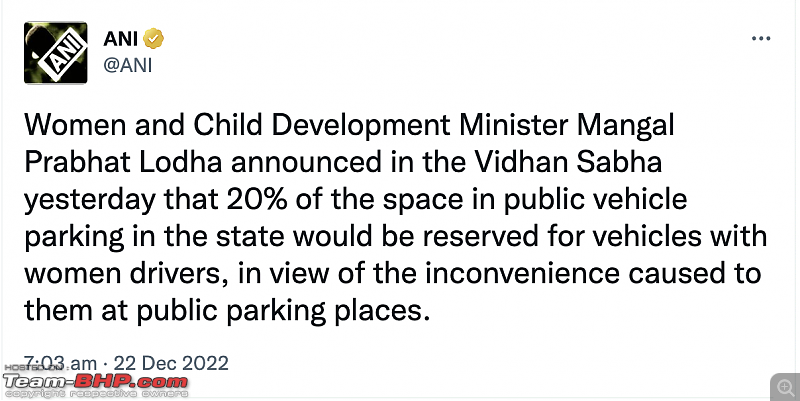 MH to get 20% public parking spaces reserved for women-reserved-parking.png