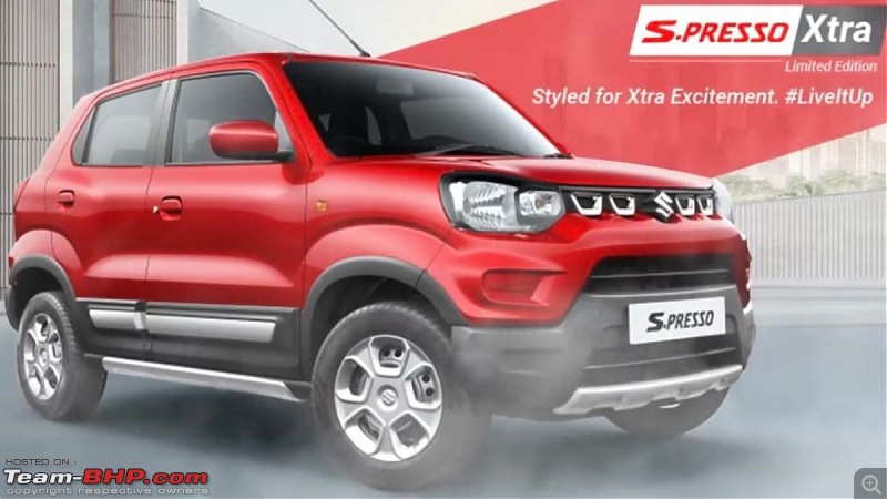 Maruti Suzuki S-Presso Xtra limited edition revealed-marutisuzukispressoxtraedition.jpg