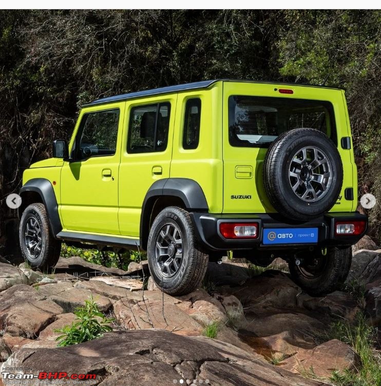 Maruti Suzuki Jimny 5-door caught testing in India-1.jpg