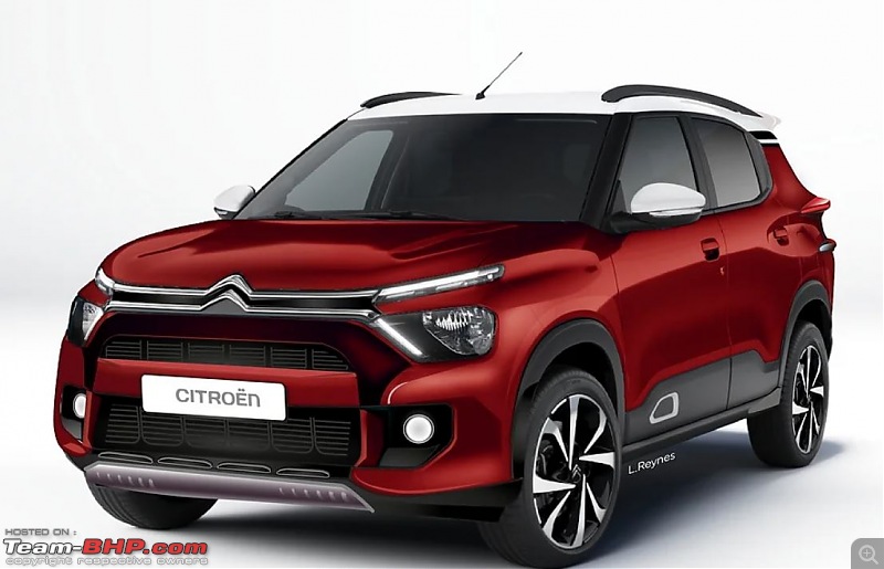 Spied testing: 7-seater based on Citroen C3-1.jpg