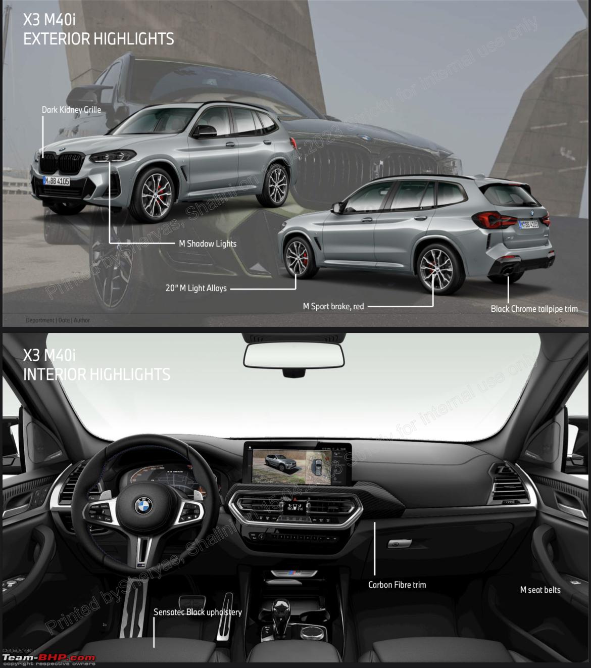 BMW X3 M40i coming soon to India - Team-BHP