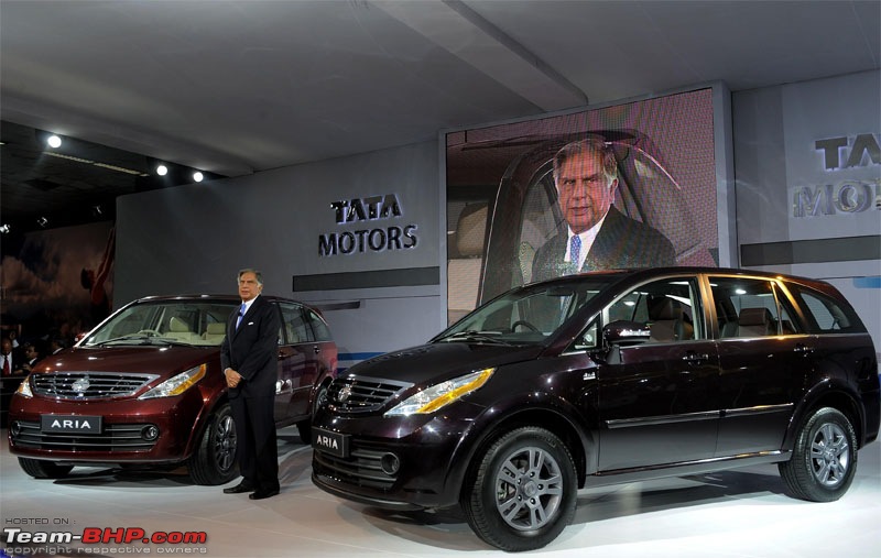 Pics: Tata Motors unveil the Aria (Indicruze) at the Auto Expo 2010. Video: Pg 52-aria.jpg