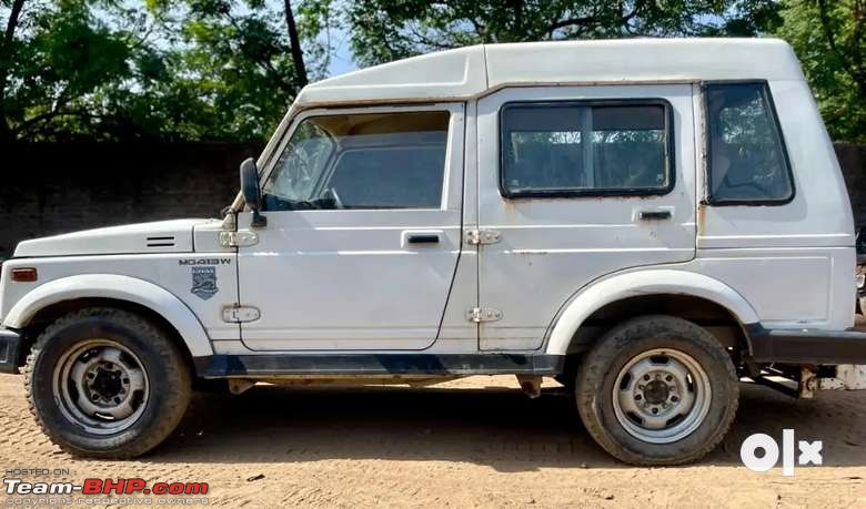 Mahindra Thar Roxx is the official name of the 5-door Thar-olxgypsy.jpeg