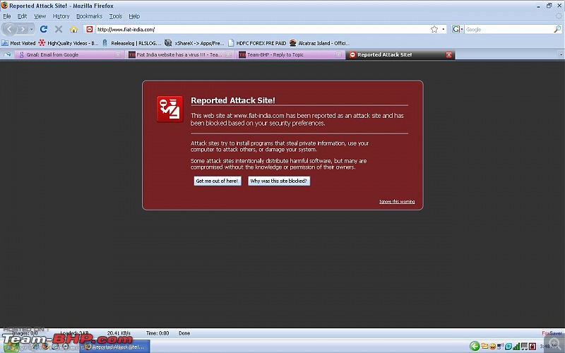 Fiat India website has a virus !!!-fiatindia-virus-prob.jpg