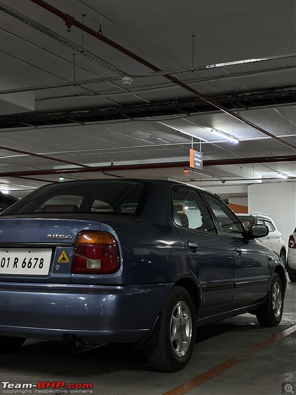 Preserving a Time Capsule | My 2000 Maruti Baleno | 128,000 km | Atlantic Blue-img_8381.jpeg