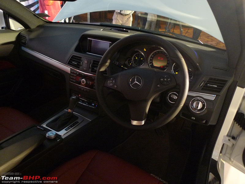 Pics and Report: Mercedes Benz E Coupe launch in Mumbai-dash.jpg