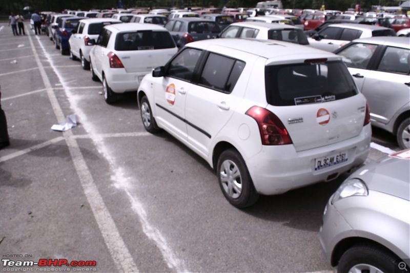 Maruti Swift trying to set a Guinness Record. Edit: Badly Organized. Details on Pg 4-_mg_3193.jpg