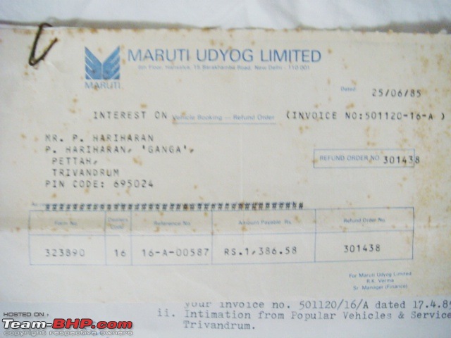 Maruti Suzuki SS80 DX-refund7.jpg