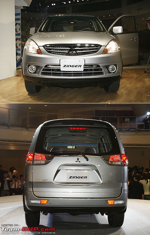 Pics: Tata Motors unveil the Aria (Indicruze) at the Auto Expo 2010. Video: Pg 52-mitsubishi-zinger.jpg