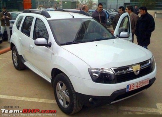 Renault Duster. EDIT : Now confirmed for India!-daciadusterwhite.jpg