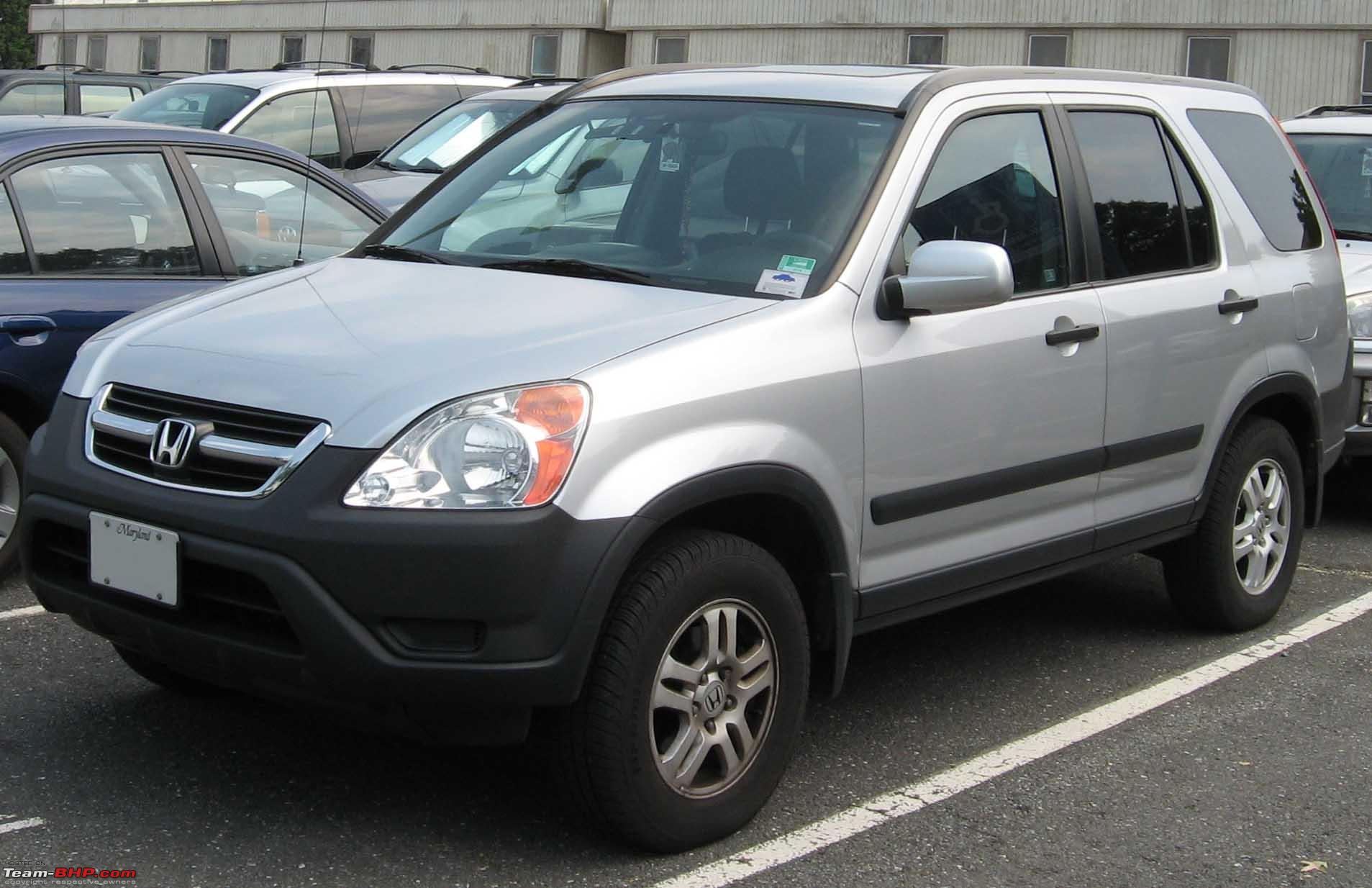 Honda Crv Generations In India Team Bhp