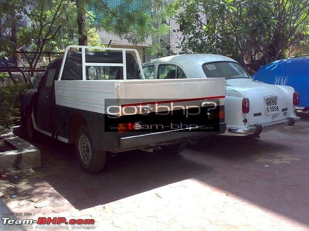OMG Scoop Pics! HM Ambassador PICK-UP TRUCK spotted. EDIT : Launched as the Veer!-image_3.jpg