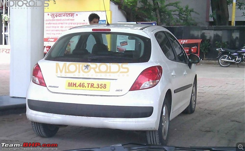 SCOOP Pics : Peugeot (207, 508) spotted testing on the MH Expressway-peugeot207india1.jpg