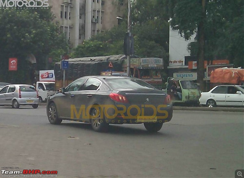 SCOOP Pics : Peugeot (207, 508) spotted testing on the MH Expressway-peugeot508india2.jpg