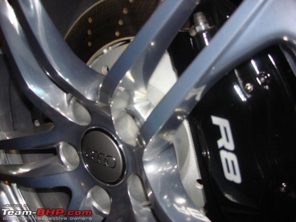 AUDI to launch R8 in India. EDIT : Launch pics on Pg. 3-r8-brake-pad.jpg