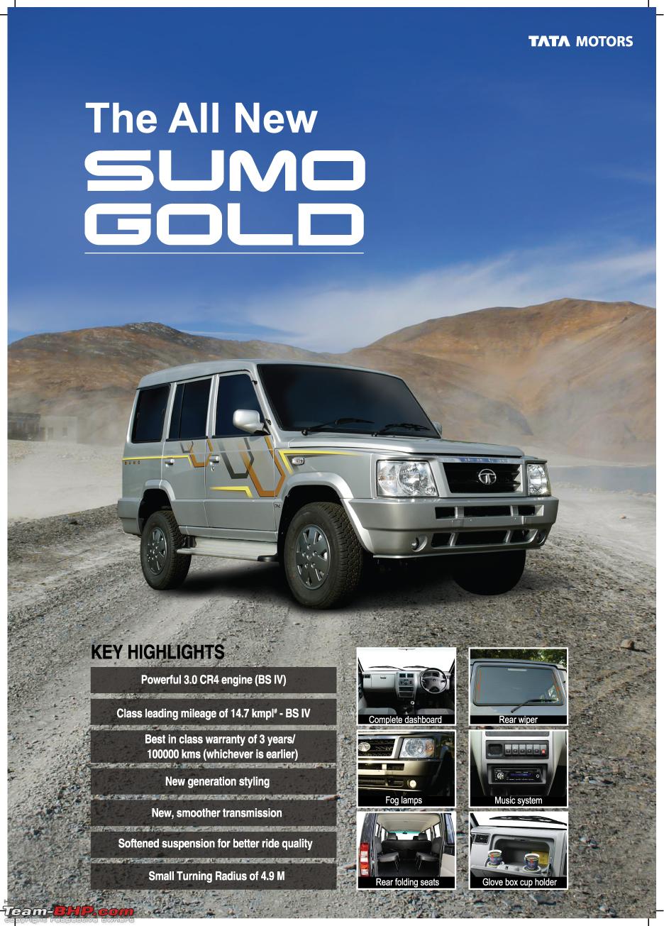 Tata Sumo Gold Refreshed Sumo Page 3 Team Bhp