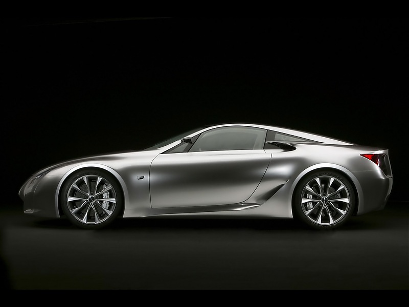 Toyota launching the Lexus brand. EDIT : Plans put on hold!-2007lexuslfasportscarconceptside1024x768.jpg