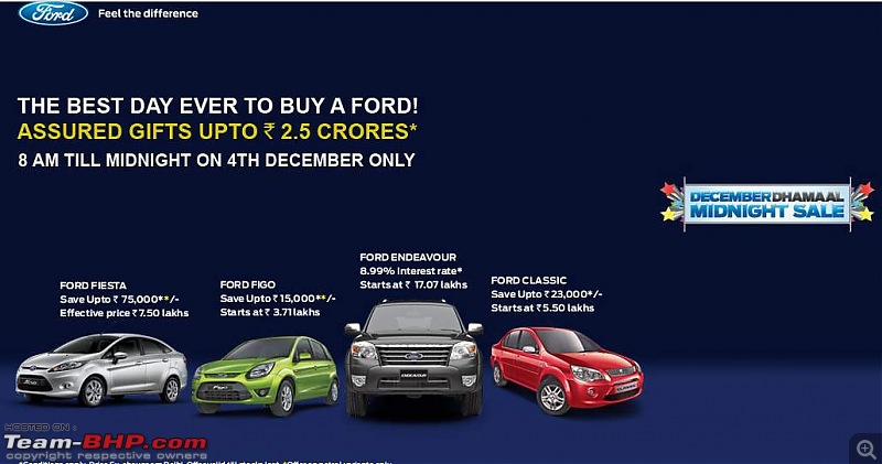 Ford India's Midnight Sale. EDIT :Now on 5th December 2012-fordmidnightsale.jpg