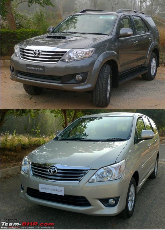 A close look at the 2012 Toyota Innova facelift - Team-BHP