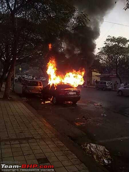 Volkswagen Vento catches fire. Owner dies from burn injuries-vento_fire.jpg