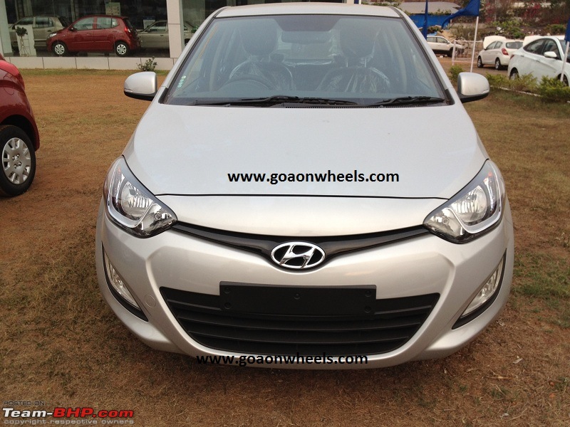 Hyundai i20 Face-Lift (2012) Spotted for the first time in India on Pg. 2-hyundaii20facelift1front.jpg