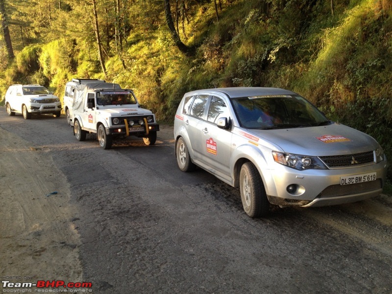 14th Raid-De-Himalaya 2012, My experience as an official-1-day1-convoy.jpg