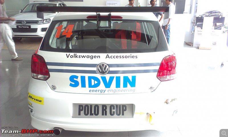 Polo R Cup on display at VW Palace Cross, Bangalore-imag0242.jpg