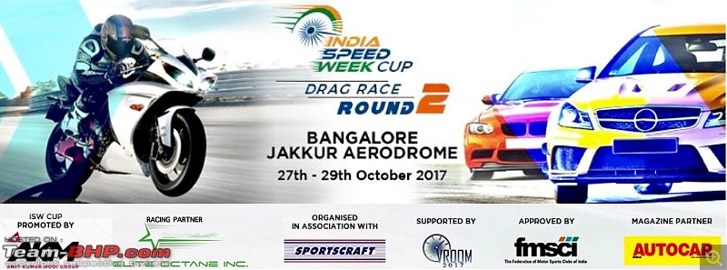 India Speed Week: Drag Racing in Bangalore, 27th - 29th October, 2017-isw-r2-banner.jpg