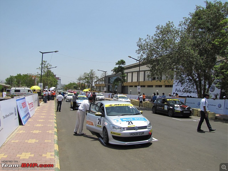 Report and PICS : VW Polo Cup! First race at Pune-4.jpg