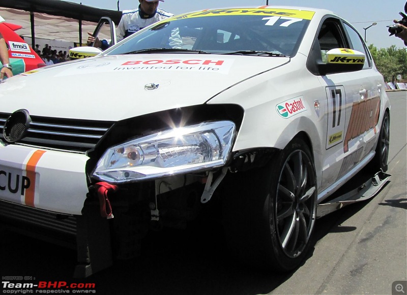 Report and PICS : VW Polo Cup! First race at Pune-18.jpg