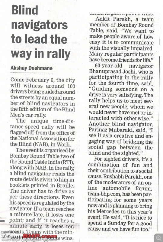 Charitable Drive : The 2011 Blind Man Car Rally (Mumbai). On Sunday, 6th February-blindrallytbhp.jpg