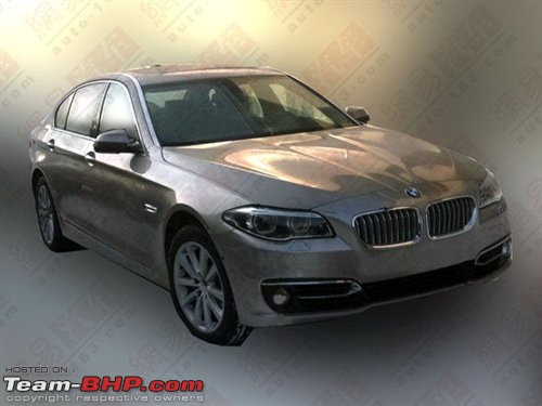 2014 BMW F10 5 Series Facelift - Caught Undisguised in China!-bmw5serieslcifaceliftfront.jpg