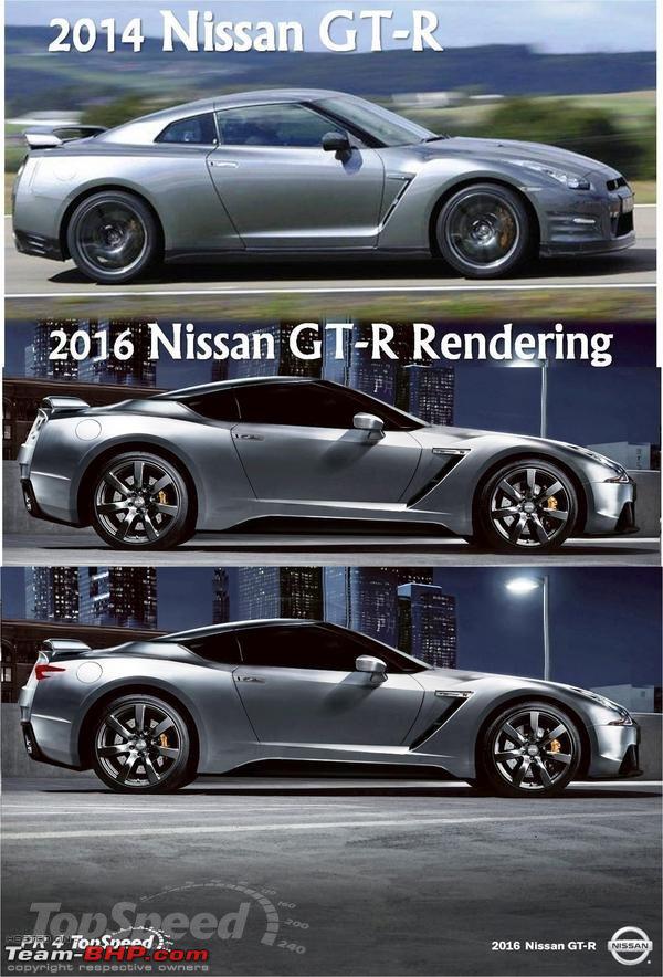 Nissan Skyline GT-R rendering the future generation 