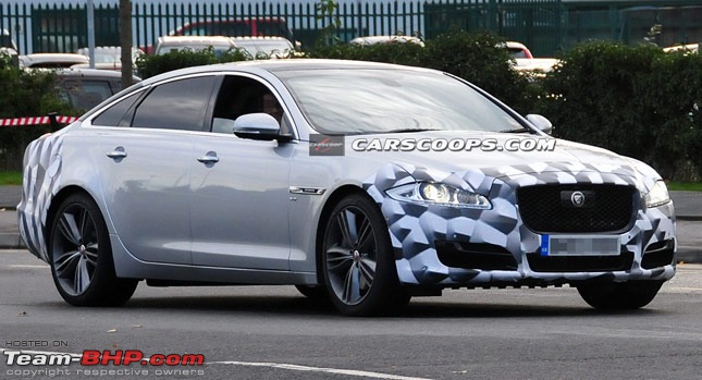 Spy Shots: Next generation Jaguar XJ caught testing-2015jaguarxjfl1.jpg