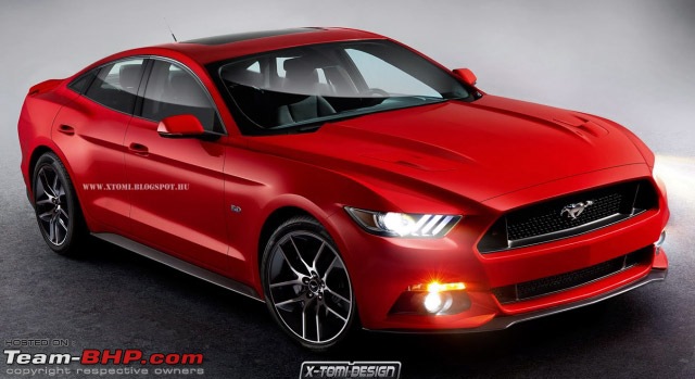 2015 Ford Mustang - Leaked! Edit : Now officially revealed.-fordmustangsedan0.jpg
