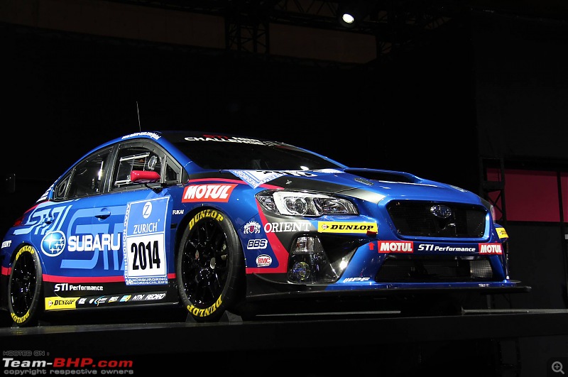 The New REX: 2014 Subaru WRX-2015subaruwrxstiracecarfrontthreequarters1.jpg.jpg